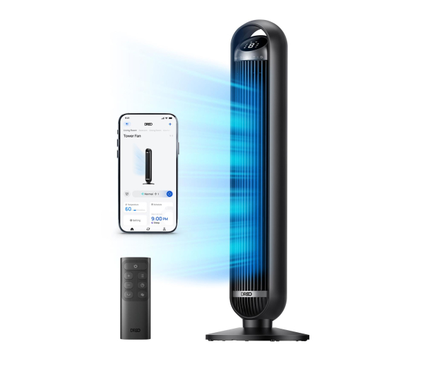 DREO Wentylator Tower Fan 413S - 1519064 - zdjęcie 2